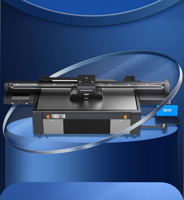 Imprimante à encre  UV polyvalente, à lit plat, hauteur moyenne de 10 cm