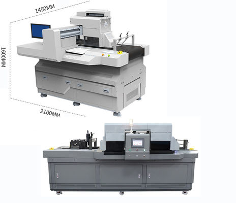 Machine d'impression UV à passage unique avec des schémas de chargement / déchargement automatiques personnalisables