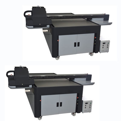 Imprimante UV à plat avec système d'alimentation en encre continue pour l'impression rigide et flexible