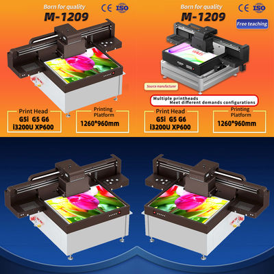 Imprimante à plat UV de pointe pour format A4 acceptant les fichiers TIFF/JPG/EPS/PDF/BMP