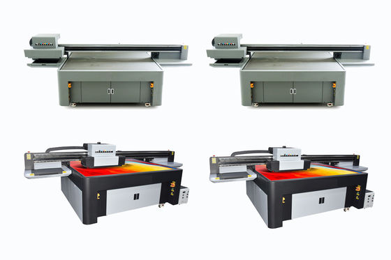 Imprimante à plat UV à coupe UV LED à jet d'encre personnalisée