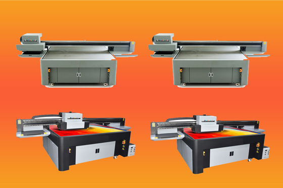 Imprimante à plat UV à cadre en acier avec tête d'impression Epson DX5 pour matériaux rigides et flexibles