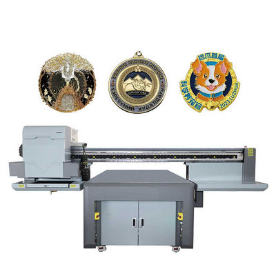 Imprimante à plat UV de 300 mm x 200 mm avec encre UV LED écologique et système d'alimentation en encre en continu