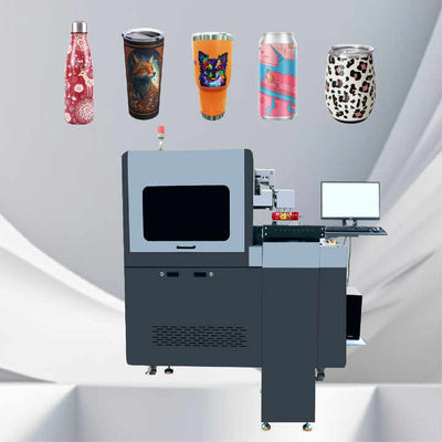 10-270 mm longueur d'impression Cylindre Imprimante UV avec connectivité Ethernet et panneau de commande LCD à écran tactile