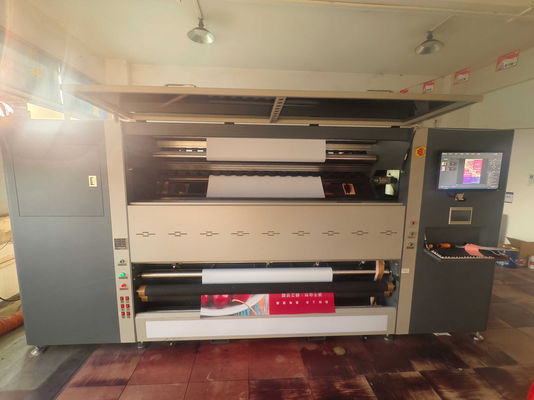 4 / 8 couleurs 320cm grand format sublimation de colorant machine d'impression de drapeau à grande vitesse pour la fabrication de drapeaux personnalisés