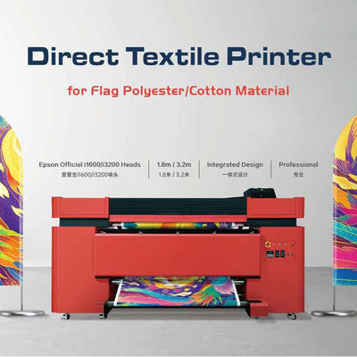 Imprimante à drapeau avancé MainTop Rip Software et tête d'impression Epson I3200-A1 avec volume d'encre 3L