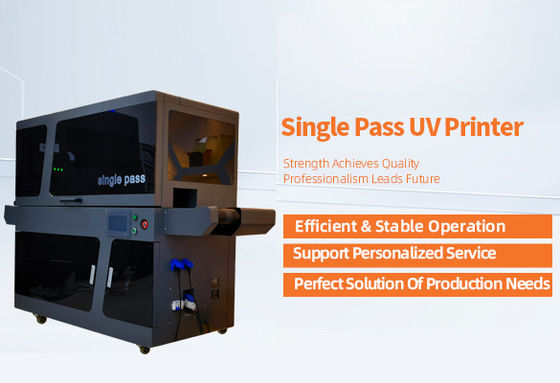 Imprimante UV polyvalente pour l'installation au plasma Imprimante à flacon plat avec logiciel Onyx Thrive Rip