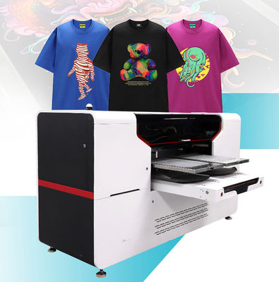 DTG Printer For Clothing Fabrics 450KG Gross Weight 1/300 Inch Spray Hole Spacing Long-lasting Performance