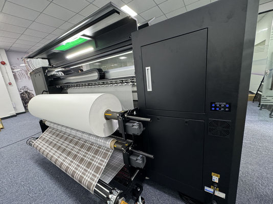 Mode hydratant Machine d'impression textile entièrement scellée et rétention d'humidité automatique pour épaisseur de tissu 0-50 mm