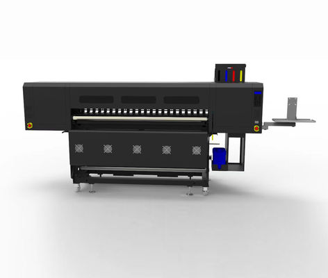 Jusqu'à 3,2 mètres de largeur d'impression Imprimante textile numérique Système de nettoyage automatique de ceinture inclus