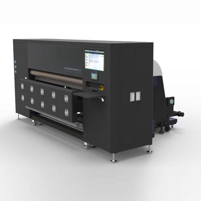Machine d'impression textile à rétention d'humidité entièrement scellée et automatique équipée de têtes Kyocera, de quatre à huit