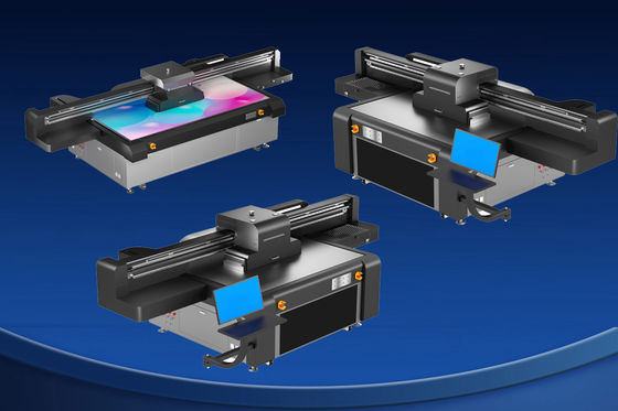 Imprimante UV à passage unique, hauteur moyenne 0-10cm, avec buse Ricoh Gen 5i et alimentation AC 220V/50Hz/60Hz