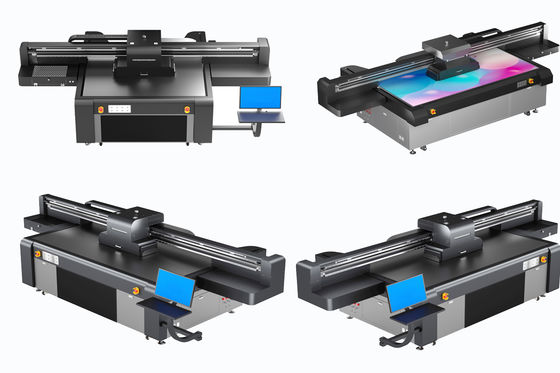 Customizable Inkjet Printer UV Flat Bed Printer with Piezo Electric Printhead
