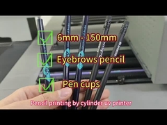 Imprimante de cartes UV de 10 cm de hauteur avec WCMYKLCLM Oil Light LED Encrée écologique